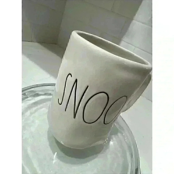 Rae Dunn "SNOOZE" Mug Artisan Magenta Collection Large Coffee mug Tea Cup - Picture 2 of 12